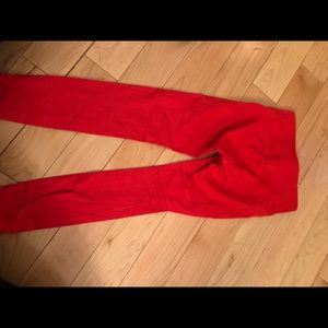 Outdoor voices discontinued red legging